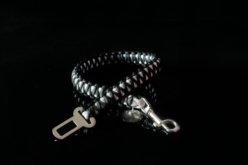 Bezpečnostní pás pro psa ZigZag - Délka bezpečnostního pásu: 50 cm