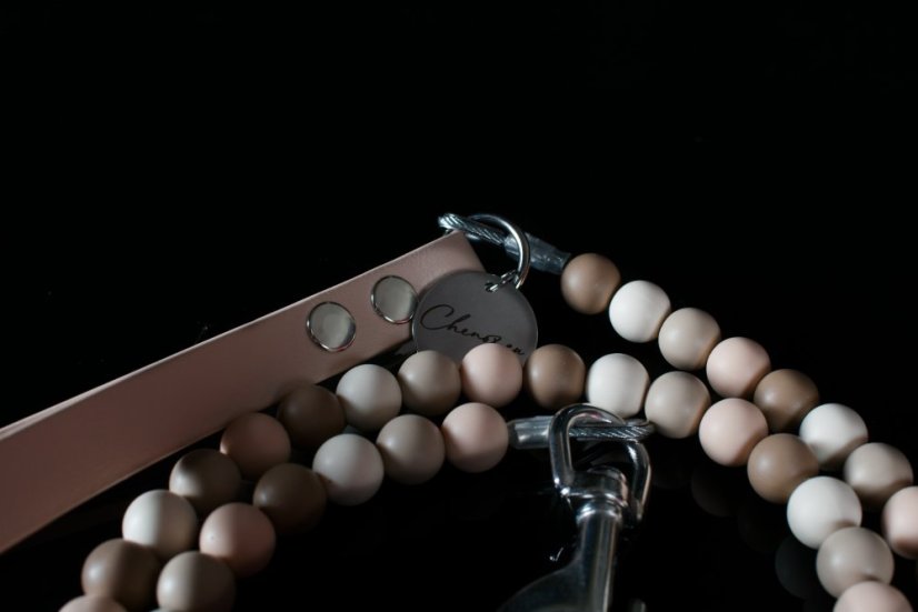 Korálkové vodítko Maltevalious - Délka vodítka: 120 cm