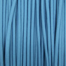 Paracord neon modrá