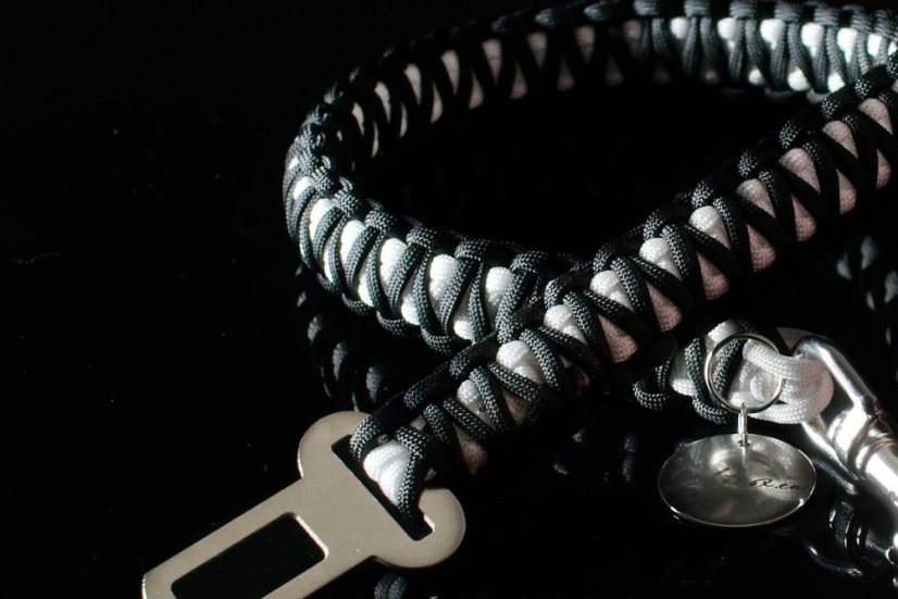 Bezpečnostní pás pro psa ZigZag - Délka bezpečnostního pásu: 50 cm